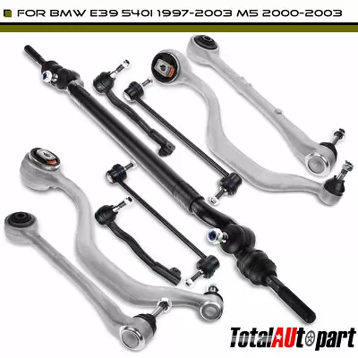 9x Front Lower Suspension Control Arm Ball Joint Center Link Kit For BMW E39 RWD • $163.99