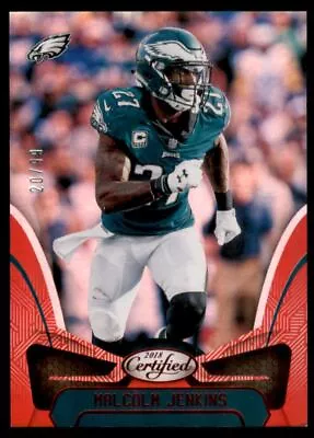 2018 Certified Mirror Red #43 Malcolm Jenkins /99 • $3.60