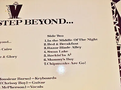 MADNESS - ONE STEP BEYOND 'BED & BREAKFAST' UK LP Suggs Ska 2 Tone Cd KIX79 • $24.65