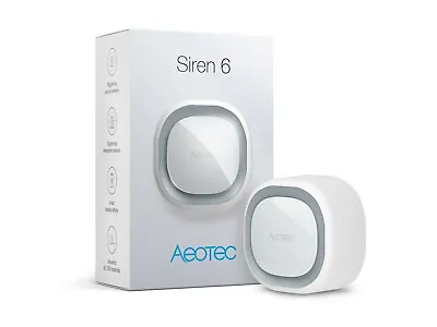 $94.90 • Buy AEOTEC Siren 6 ZW164 Z-Wave Plus 