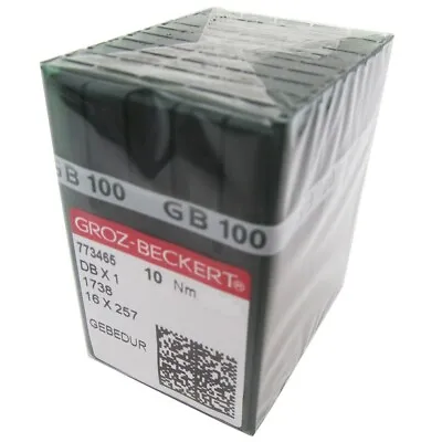 100 Groz-beckert Dbx1 Gebedur Titanium Needles For Juki Ddl-555553055508700  • $26.34