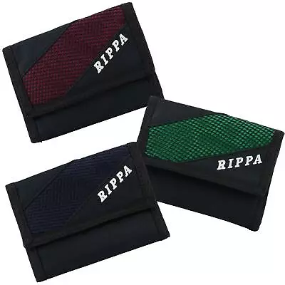 Mens Boys TriFold Canvas Sports Wallet By Rippa Classic Handy • £6.25