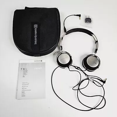 Beyerdynamic T 51 I Portable Headphones For IPod IPhone IPad Silver With Case • $218.49