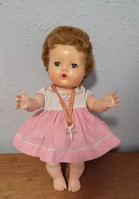 Vintage 1950s American Character Tiny Tears Beautiful Eyes & Pacifier! • $125