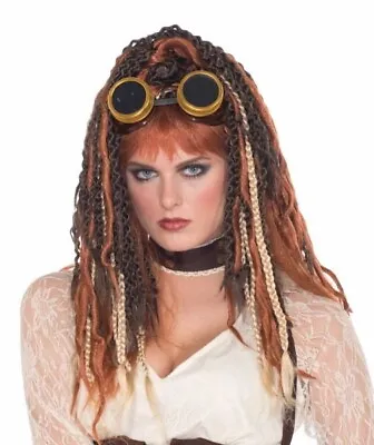 SteamPunk Cosplay Victorian Adult Womens Havoc Dreads Wig Costume NEW UNWORN • $29.99