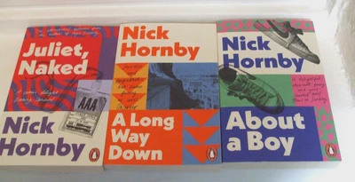 £9.99 • Buy NEW.THREE Nick Hornby Books.Penguin Paperbacks.Juliet,Naked/About A Boy/Long Way