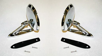 NEW 1964 - 1966 Fairlane Galaxie Falcon Fairlane Chrome Metal Outside Mirrors • $69