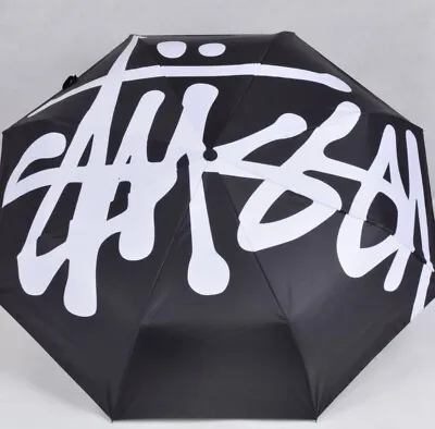 Stussy Black Umbrella • $40