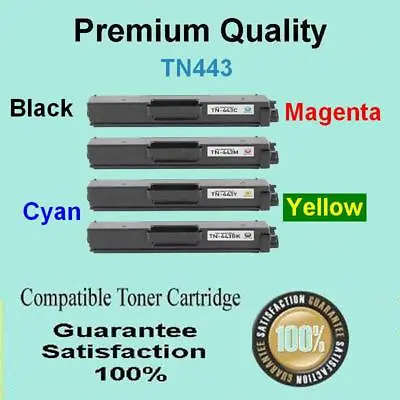 4 X TN443 TN-443 Toner Cartridge Compatible With Brother MFC L8690CDW L8900CDW • $76.59