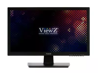 ViewZ VZ-19CMP 19.5in 1920x1080 HDMI/VGA/Audio LED CCTV Monitor W 3D Comb-filter • £261.57