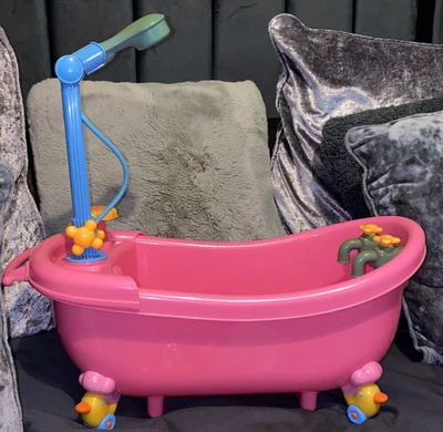 £13 • Buy Baby Born Bath With Shower Attachment With Bath Toys And Accessories 