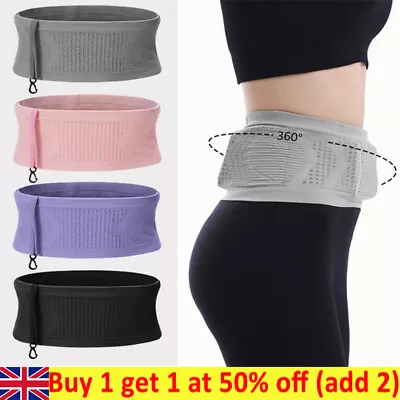 Multifunctional Knit Breathable Concealed Waist Bag For Running • £6.55