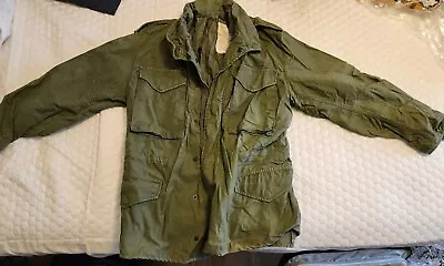 Vintage 70s/80s US ARMY Field Cold Weather Jacket Size Small Regular USA • $19.99