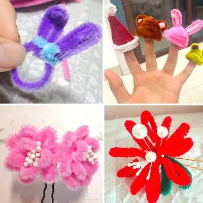 310pcs Toys With Floral Wire Chenille Stems Pipe Cleaner Set Assorted 20 Colors • $77.11
