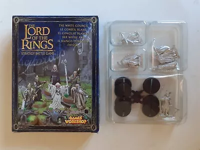 Games Workshop LOTR Lord Of The Rings The White Council Metal Figures X 5 Boxed • £85