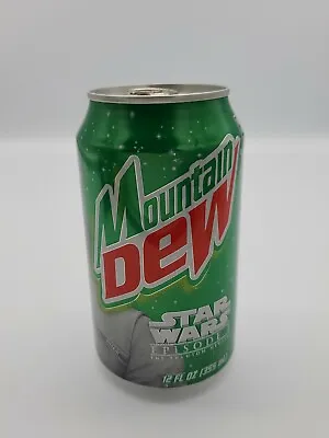 1999 Star Wars Episode 1 Mountain Dew Can #13 CAPTAIN PANAKA Mtn Dew Can PepsiCo • $0.99