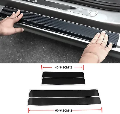 Auto Parts Accessories Glossy Carbon Fiber Vinyl Film Car Interior Wrap Stickers • $19.99