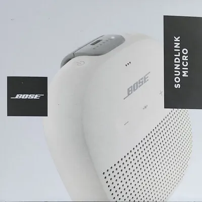Bose Soundlink Micro Wireless Bluetooth Speaker | White • $160