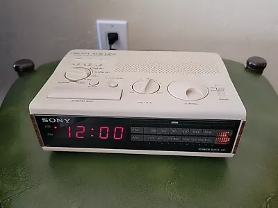 Vintage Sony Dream Machine AM/FM Radio/Alarm Clock 80s Tested Working Good Cond • $24.99