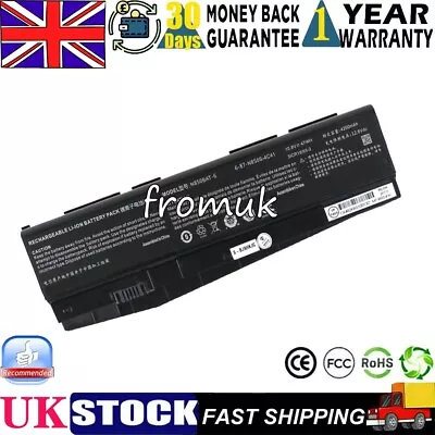 ✅Battery For Medion Erazer P6605 Clevo N850 N850EK1 N850EL N850EZ N850HC N850HJ • £38.66