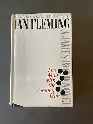 The Man With The Golden Gun - Ian Fleming - First Edition/Second Printing • $20