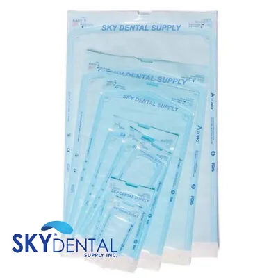 Sterilization Bag Pouches Dental Medical Self Seal Pouch Autoclave Up To 4000 • $349