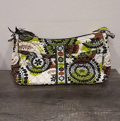 Vera Bradley Cocoa Moss Frannie Purse ~ Retired Pattern • $12