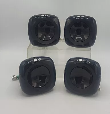 4 X LG SH35SU-S Home Theatre Speaker System In Black - UNTESTED • £40