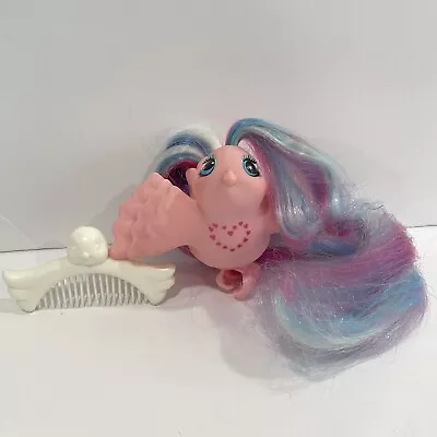 Fairy Tails 1987 True Love Pink Bird Heart With Comb My Little Pony Hasbro VTG • $19.99