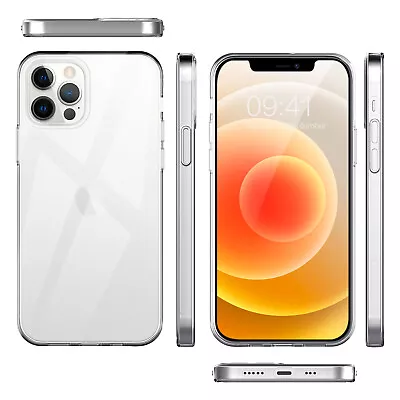 $6.95 • Buy For IPhone 15 14 Pro Max Plus 13 12 11 XS MAX XR X Case Anti-Yellow Clear Soft
