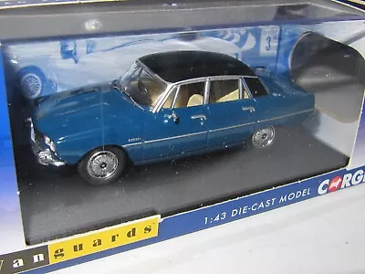 CORGI VANGUARDS - ROVER P6 3500S - SCARAB BLUE - Mint/Perfect MIB • £32.95