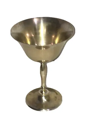 Vntg. Leonard EPNS Silver Plated Goblet Made In India  • $22