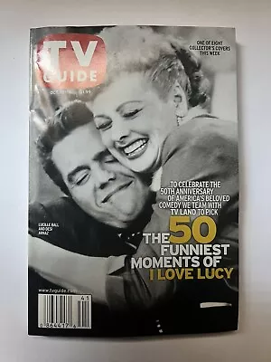 2001 I Love Lucy TV Guide  • $6