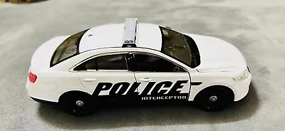Welly Ford Police Interceptor White 1:24 Scale New No Box Free Shipping • $25