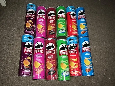 £26.99 • Buy Pringles Crisps 12 Boxes Of Mixed Flavours 200g Tubes Best Before Date 06/24