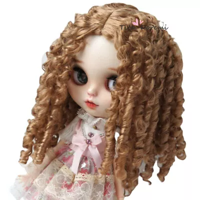 BJD Doll Wig 1/3 8-9  SD MSD MDD 1/4 7-8   YOSD BB 1/6 6-7  Blonde Long Hair • $27.99