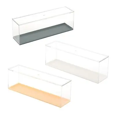 Showing Cabinet Dustproof Clear Display Case Figure Display Storage For • £11.95