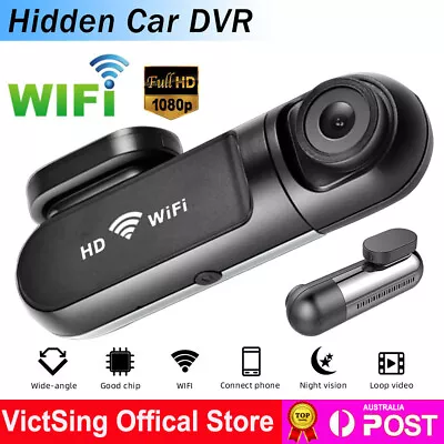 $55.88 • Buy 1080P HD Car Dash Cam WiFi Camera DVR Video Recorder Night Vision Loop Recording