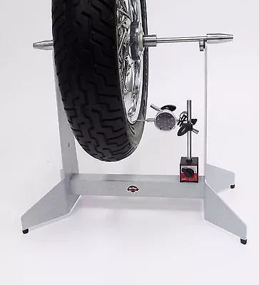  Motorcycle Wheel Static Balancer Truing Stand Plus Dial Indicator • $299