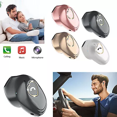 $9.39 • Buy Mini In-Ear Bluetooth Earpiece Wireless Headphone Single Earbud For Cell Phones