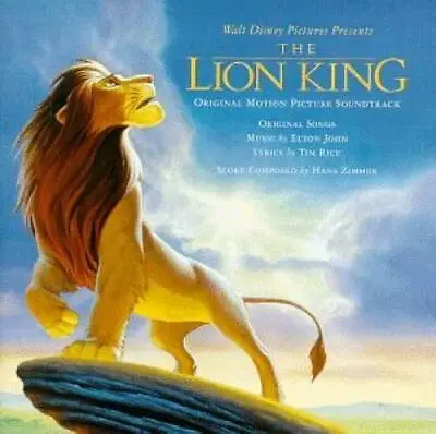The Lion King: Original Motion Picture Soundtrack - Audio CD - VERY GOOD • $3.98