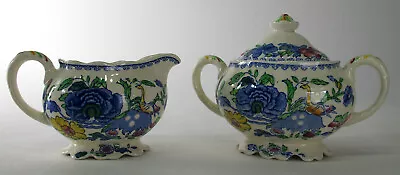 Mason's REGENCY PLANTATION COLONIAL Sugar & Creamer Set • $42.50