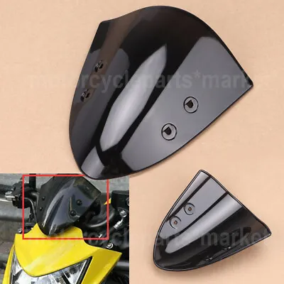 Black Motorcycle Windscreen Windshield Flyscreen For Kawasaki ER-6N 2012-2014 13 • $15.98