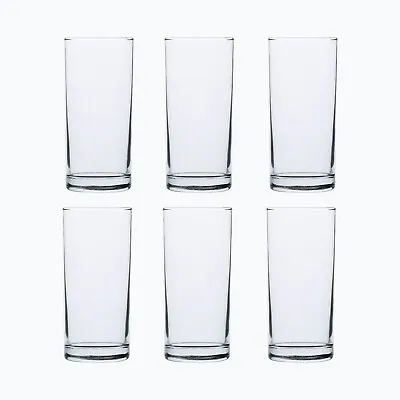 Highball Tumbler Glass Set. Cocktail/Juice/Water Glasses. (Pack Of 6) (295 Ml) • £12.71