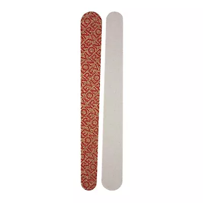 Nail File Emery Boards Double Sided Pedicure Manicure Tool Beige Brown 24 Counts • $3.96