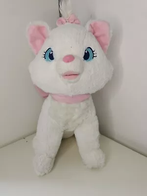 Disney Store Marie The Cat Aristocats Stuffed Soft Plush Toy 14  White Pink Bow • £5