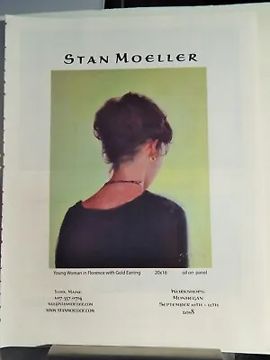 Stan Moeller / Charles Movalli       Art Pieces Orig Vtg 2018 Advertisement • $16.53