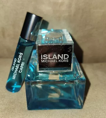 MICHAEL KORS ISLAND CAPRI 1.7 FL OZ EAU DE PARFUM SPRAY W/ ROLL ON  NEW NO BOX • $89.99