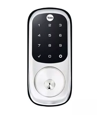 YALE Assure Lock Keyed Electronic Digital Deadbolt Chrome Satin YRD226NRSC  • $239.96