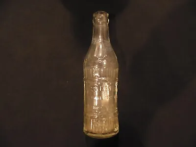 RARE CLEAR DECO STYLE WESTERN OHIO BOTTLING CO. VANWERTOH SODA BOTTLE 1920's... • $16.99